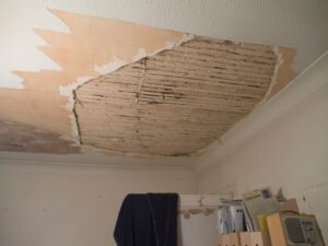 Burst Pipe In The Ceiling